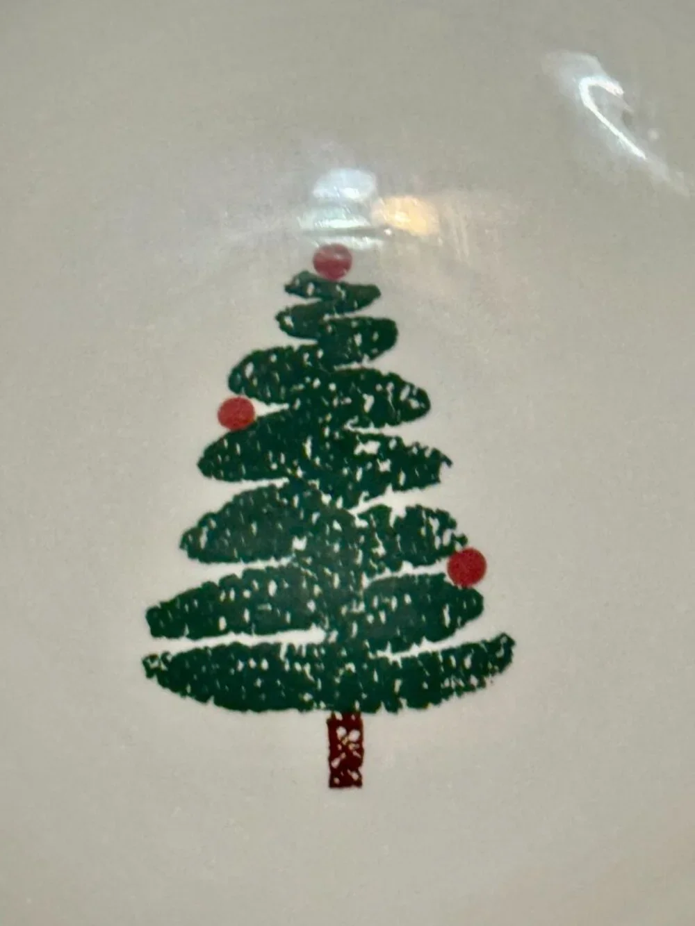 Bizzirri Christmas Tree Ceramic Serving Bowl Made In Italy - Festive Holiday Des
